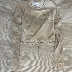 iEts Frans long sleeve crop top